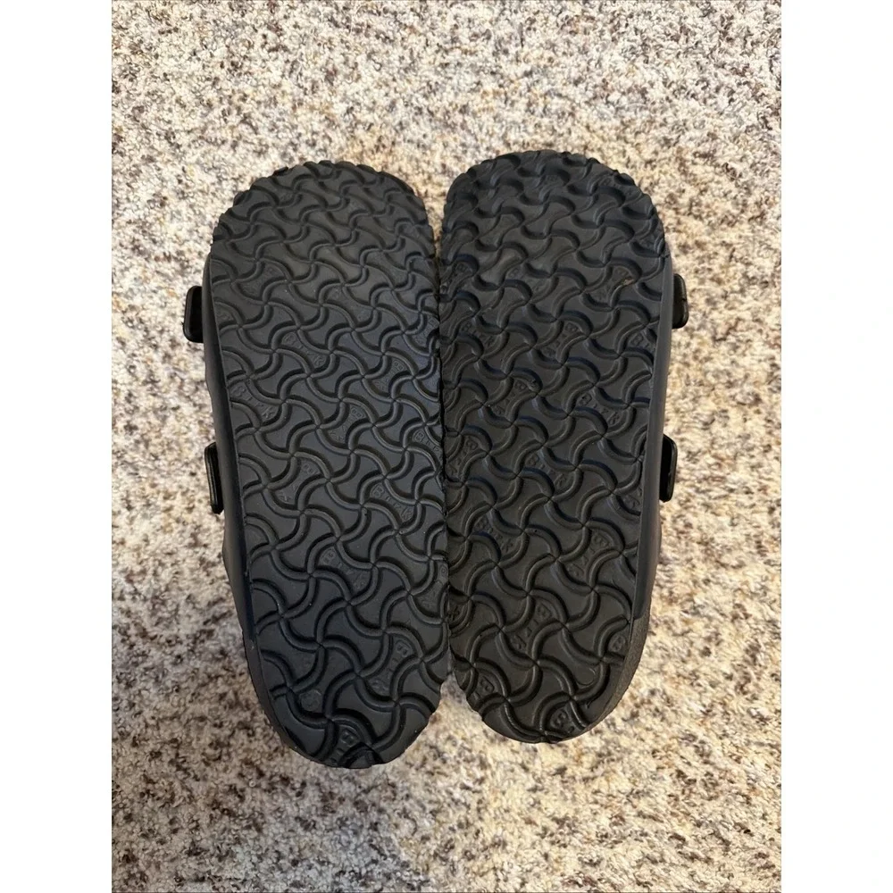Birkenstock Arizona Eva Double Strap/Buckle Sandals Black Sz46 EU 14  US